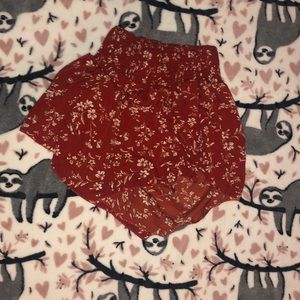 Vintage flowered skirt